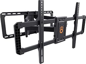 ECHOGEAR MaxMotion TV Wall Mount for Large TVs 42" to 90" - Full Motion Has Smoo
