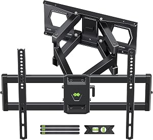 Full Motion TV Wall Mount for Most 37"-84" Flat Screen TV, Swivel or Tilt TV Wal